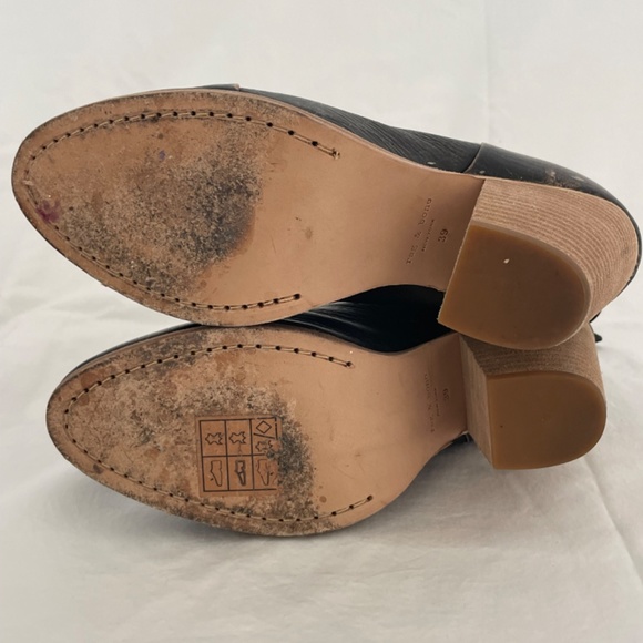 Rag & Bone brown leather bootie size 39 - Picture 6 of 8
